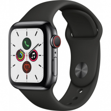Apple Watch 5 4G, 44 mm, Edelstahl