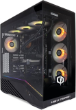 CyberPowerPC Luxe Gaming-PC (R7 9800X3D, AMD RX 9070 XT, 32 GB RAM, 1 TB NVMe-SSD, 750 W PSU)