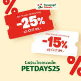 25% Rabatt bei Fressnapf mit Friends-Aktivierung