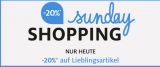 Manor Shopping Sunday - 20% Rabatt auf deinen Lieblingsartikel