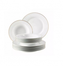 NETTOSHOP - Mäser Professional Dining Tafelservice 12-teiliges gold