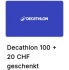 Decathlon: Erhalte einen CHF 20 Geschenkgutschein gratis beim Kauf einer CHF 100 Geschenkkarte