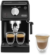 De’Longhi ECP 31.21 Siebträgermaschine mit 15 bar Druck und Milchschaumdüse bei Amazon