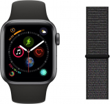 Apple Watch Series 4 (Alu, Wifi, 44mm) Bundle mit 2 Watchbands