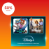 “Disney+ Standard” für 8.45/Mt. statt 16.90 – für 12 Monate (300 Punkte / Gold)