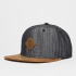 DJINNS Snapback-Cap 6 Panel Linen in der Farbe Grau bei Snipes