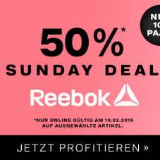 Nur heute: 50% auf ausgewählte Reebok-Sneaker bei Dosenbach, z.B. Reebok Royal Complete Damen Sneaker für CHF 34.95 statt CHF 69.90