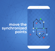 Android Rätsel-Game Dots Sync gratis