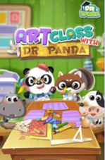 Gratis iOS und Android App für Kinder: Dr. Pandas Kunstunterricht