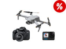 Bis zu 37 % Rabatt auf Foto‑, Video‑ & Drohnengeräte bei MediaMarkt Schweiz