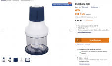 Durabase 500 Zerkleinerer (Abholpreis)