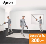 Bis zu CHF 300.- Rabatt auf Dyson Akkustaubsauger – Nur für kurze Zeit!
