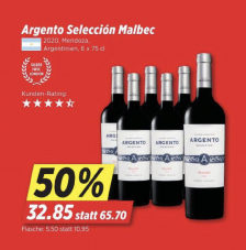 Argentinischer Malbec bei Denner