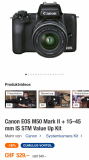 Canon EOS M50 Mark II bei Melectronics
