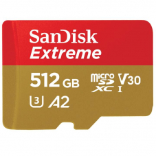 SANDISK Extreme microSDXC 512GB (160MB/s lesen, 90MB/s schreiben) bei microspot