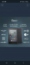 Amazon Fire 7 Tablet für 21 Fr.