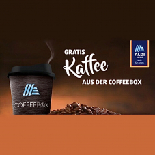 [Lokal SG] Aldi Shopping Arena: Gratis Kaffee aus der COFFEEBOX