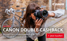 Canon Double-Cashback bei brack.ch
