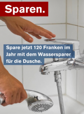 Helvetas - Kostenloser Neoperl Wassersparer