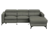 Ecksofa BEN aus Echtleder (Büffel) mit elektrisch verstellbarer Relaxfunktion & verstellbaren Kopfstützen bei Mömax
