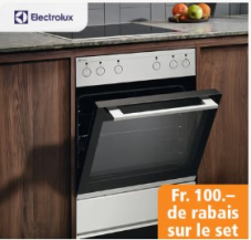 CHF 100.- Rabatt auf Electrolux Einbau-Backöfen & Kochfelder