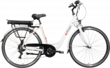 E-Citybike ELEGO 5.0 28″ 48cm mit 60km Reichweite, Licht und Gepäckträger für nur 539.95 Franken!
