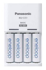 Panasonic BQ-CC51 Ladegerät inklusive 4x Eneloop AA Akkus bei Technmania zum Bestpreis von CHF 19.-