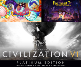 Gratis Games bei Epic Games Store - Figment 2: Creed Valley & Sky Racket, ab morgen Sid Meier’s Civilization VI Platinum