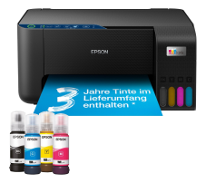 Epson EcoTank ET-2861 Multifunktionsdrucker inkl. Tintenvorrat bei Mediamarkt zum neuen Bestpreis!