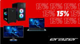 15% Rabatt auf ausgewählte ERAZER Produkte bei MediaMarkt