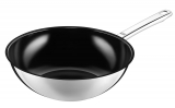 Galaxus - Silit Wok Wokpfanne Induktion 28cm Wuhan Edelstahl 18/10 beschichtet