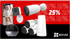 25 % Rabatt auf ausgewählte Ezviz Produkte bei MediaMarkt