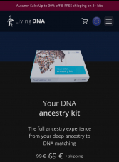 Living DNA: 30% Rabatt auf DNA-Tests
