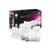 PHILIPS HUE LED Birne Hue Secure Sensors Bundle (E27, Bluetooth, 9 W) zum neuen Bestpreis bei Interdiscount