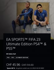 EA SPORTS™ FIFA 23 Ultimate Edition PS4™ & PS5™