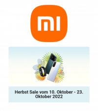 Xiaomi Store Herbst Sale Bis zu 70% Rabatt