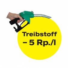 5 Rappen pro Liter Rabatt bei Coop Pronto