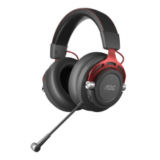AOC Gaming Headset GH401 (On-Ear) mit 10m Reichweite und bis zu 17 Stunden Akkulaufzeit