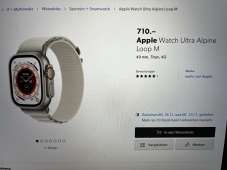 Apple Watch Ultra Alpine Loop M