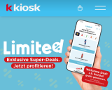 Gratis Produkt im kkiosk nur für Neukunden