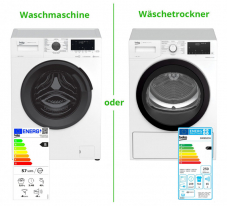 Beko 500952CH & 50091464CH Waschmaschine & Wäschetrockner bei DayDeal