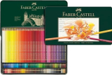 Faber-Castell 110011 – Polychromos Artists’ Colour Pencils, Pack of 120 in a Metal Case