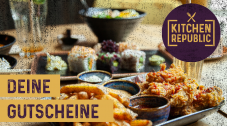 Kitchen Republic Gutscheine mit bis zu 30% Rabatt ab CHF 30.- Bestellwert bei Take Away & Lieferung bis 10.09.2023