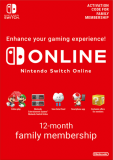 Nintendo Switch Online Familienmitgliedschaft 12 Monate zum Preis  von ca. CHF 28.-