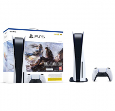 Mediamarkt - PlayStation 5 + Final Fantasy XVI Bundle Spielekonsole - Weiss/Schwarz - NUR HEUTE!