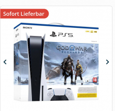 PS5 Bundle mit God of War