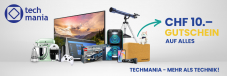 Techmania Gutschein für 10 Franken Rabatt ab 150 Franken Bestellwert