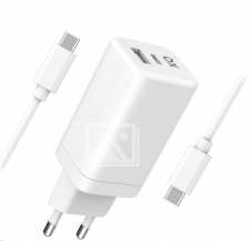 BLICK TAGESDEAL - USB-Schnellladegerät Xqisit GaN 65 W Wall Charger