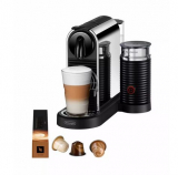 Nettoshop -De’Longhi Kaffeemaschine Nespresso CitiZ Platinum&Milk EN330.M Silber