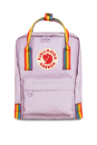 Fjällräven Kanken Rainbow Mini 7 L Rucksack für Kinder, Flieder